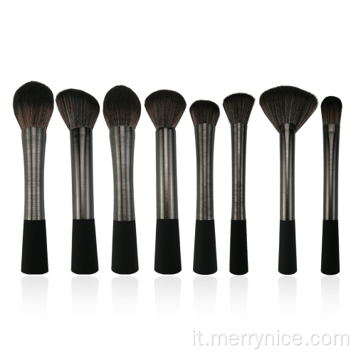 Set di pennelli trucco 8PC per viso